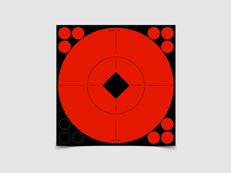 Birchwood Casey TARGET SPOTS 8 inch 8-pack BC-33916