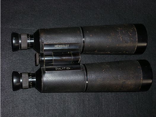 Militärglas Hensolt   Dialyt D.F. 10x50  1914/15 