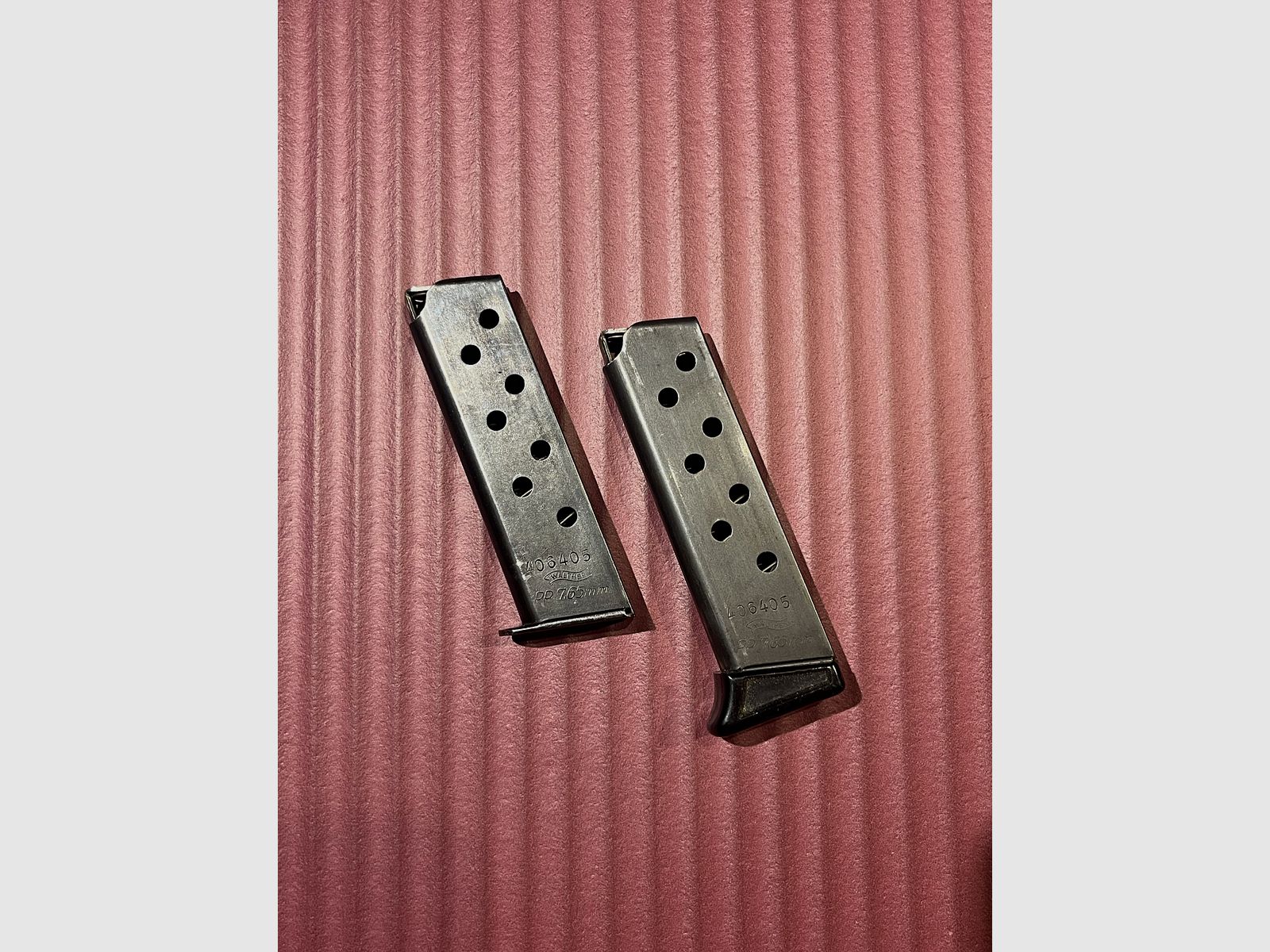 Walther PP 'Polizeipistole' 7,65mm - Set mit Munition