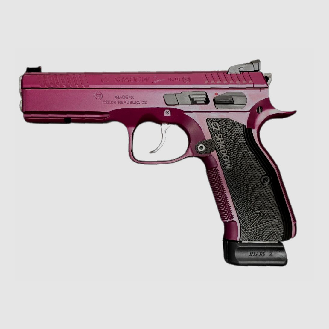 PURPLE EDITION: CZ Shadow 2 inkl. Barrel Bushing 9mm Pistole Sportpistole sofort verfügbar, Versand +25€