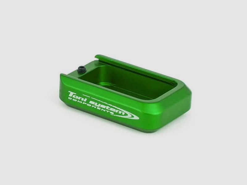 Toni System CZ Shadow spód magazynka +1 nabój - Zielony