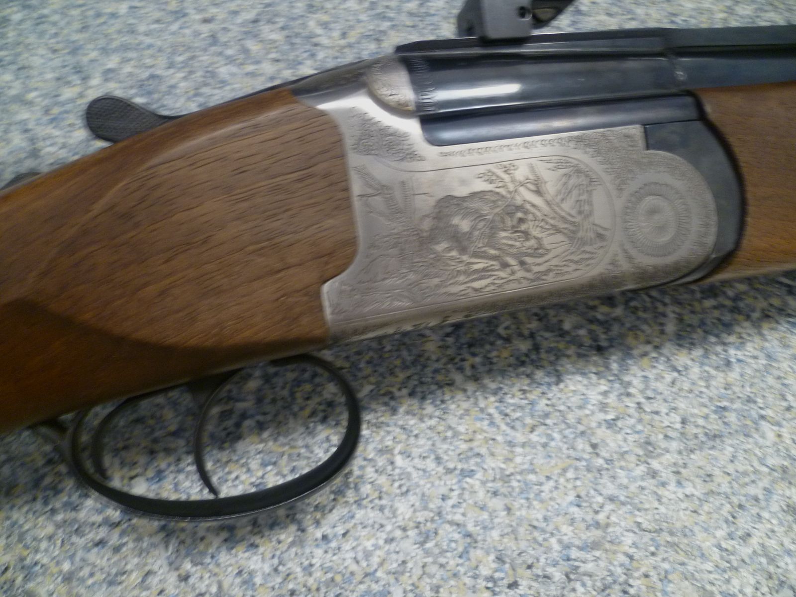 Break-action rifle Kettner Model 2000 12/70 & 7x65R