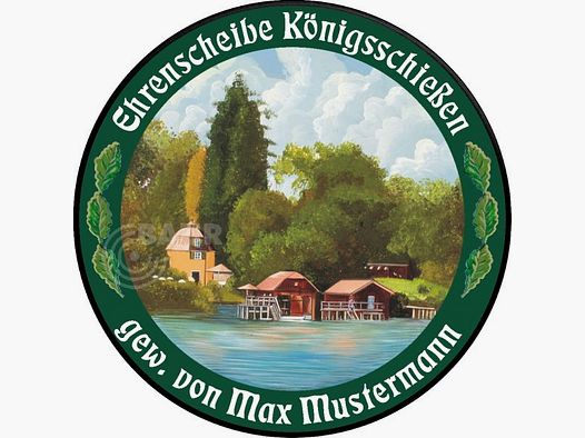 Schützenscheibe ECO-LINE Motiv 115
