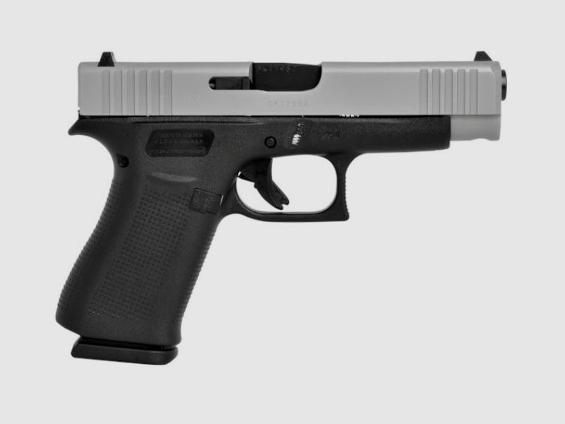 Glock Pistole 48 Silver slide – 9 mm Para, Bild 1 von 2