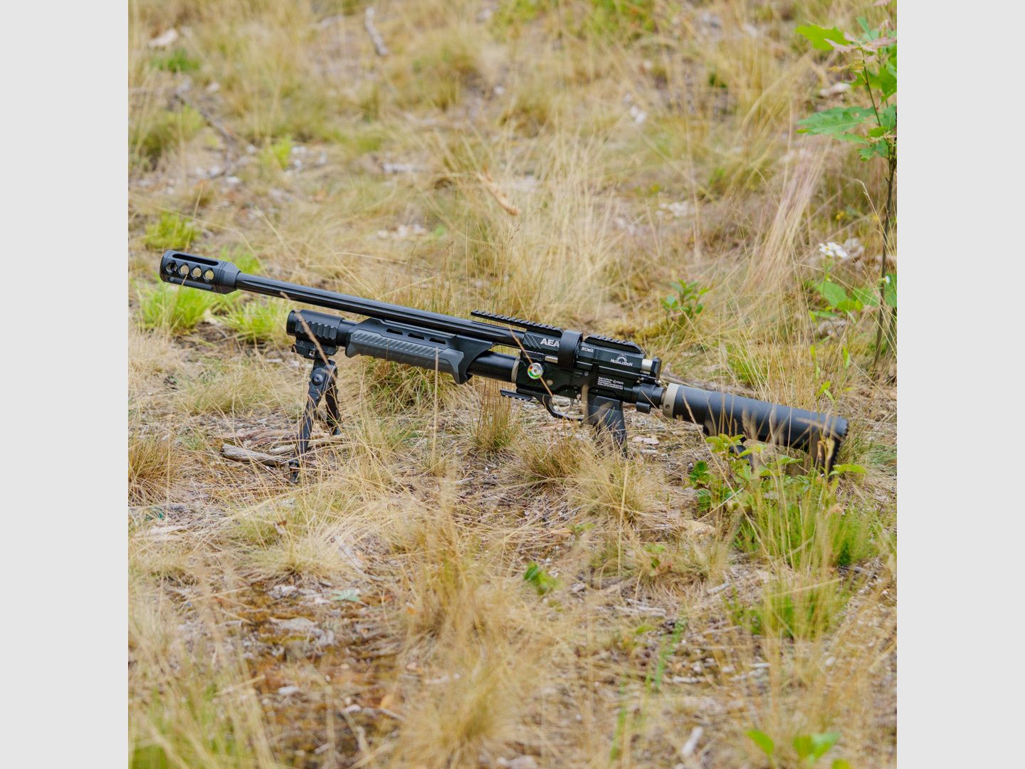 XL - MUZZLE | MEGALODON | CNC ALU | BLACK | Cal.50