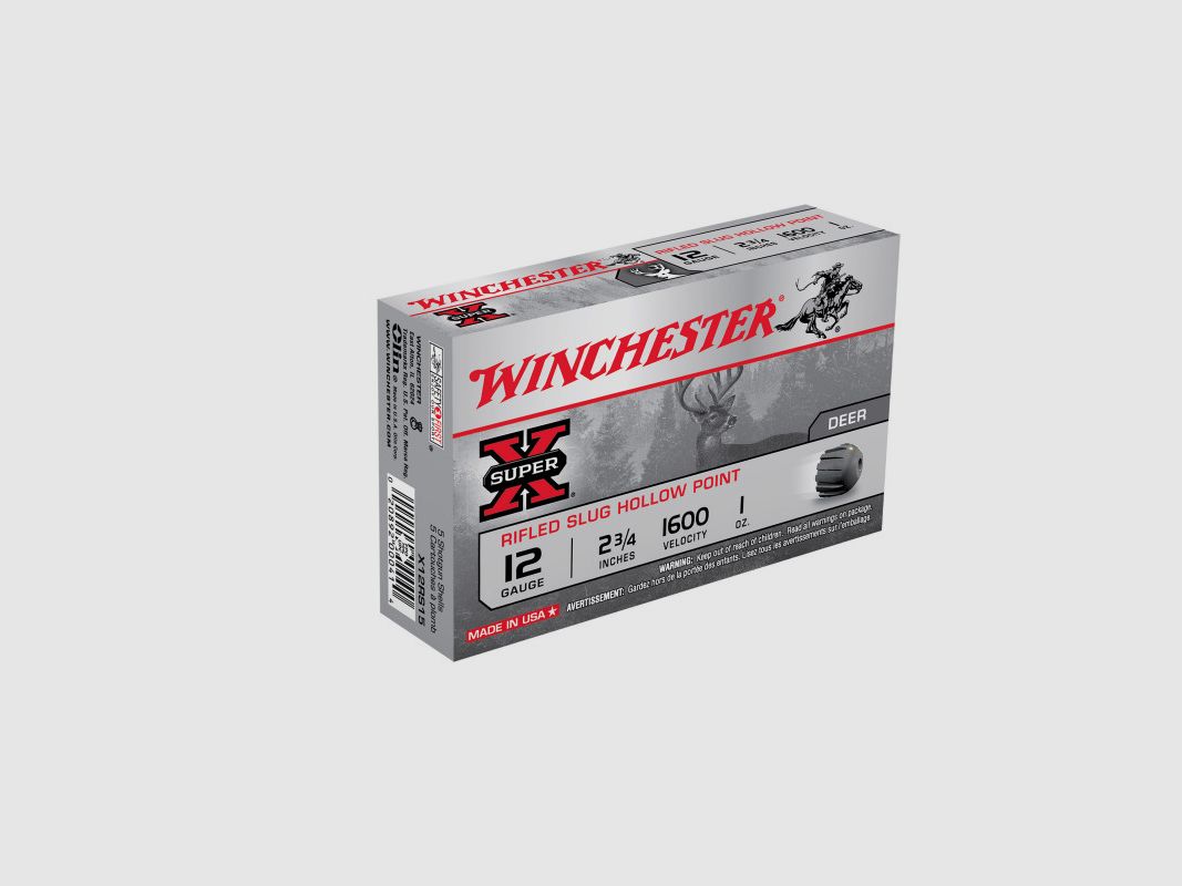 BOX MIT 5 PATRONEN WINCHESTER 410/63 SLUG SUPER-X RIFLED, Bild 2 von 2