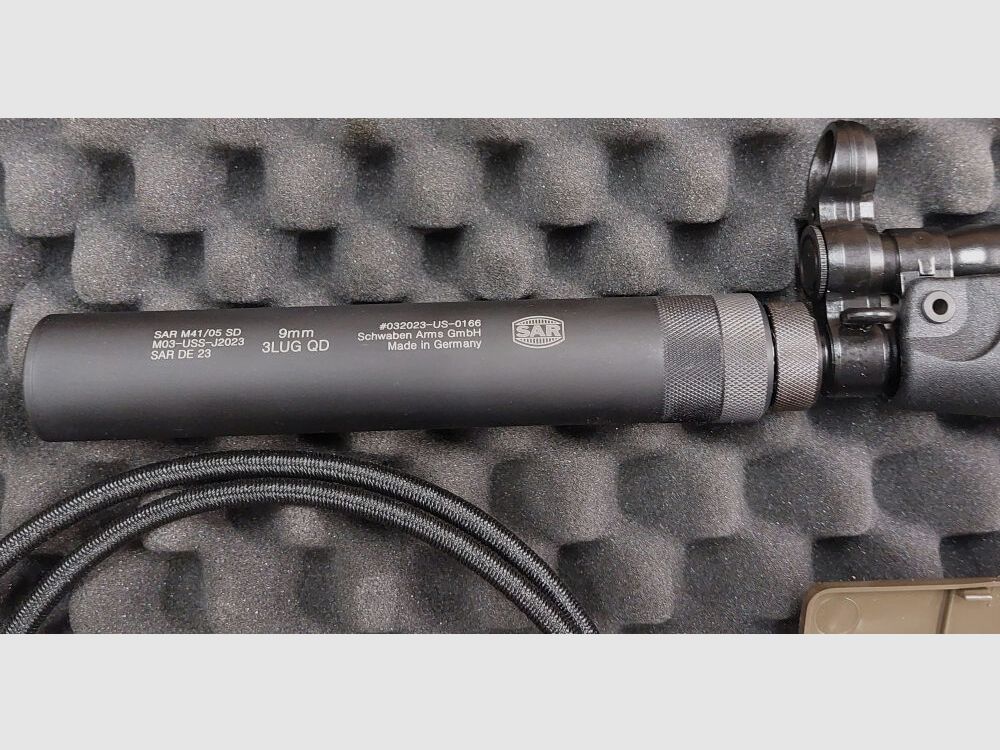Heckler & Koch OFERTA - SET COMPLETO SLB Heckler & Koch HK SP5 SD 9x19 Incl. silenciador civil. MP5 SD
