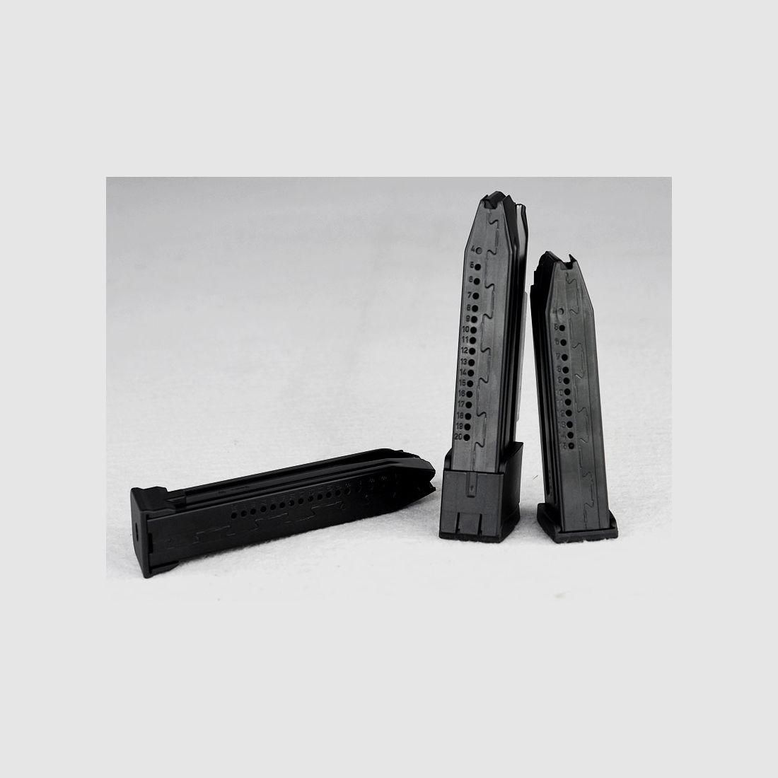 Heckler & Koch 9mm-Magazine für SFP9 15 Schuss für: SFP9-SK, P30-SK, schwarz