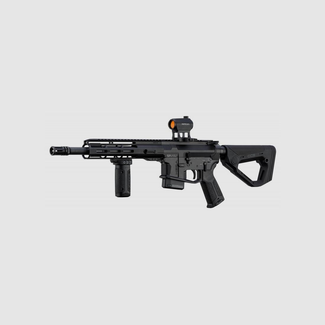 HERA ARMS 11.5'' Geweerpakket .223 Rem + Roodpuntkijker + Grip + 30 Schots Magazijnen + Reinigingskoord, afbeelding 2 van 8