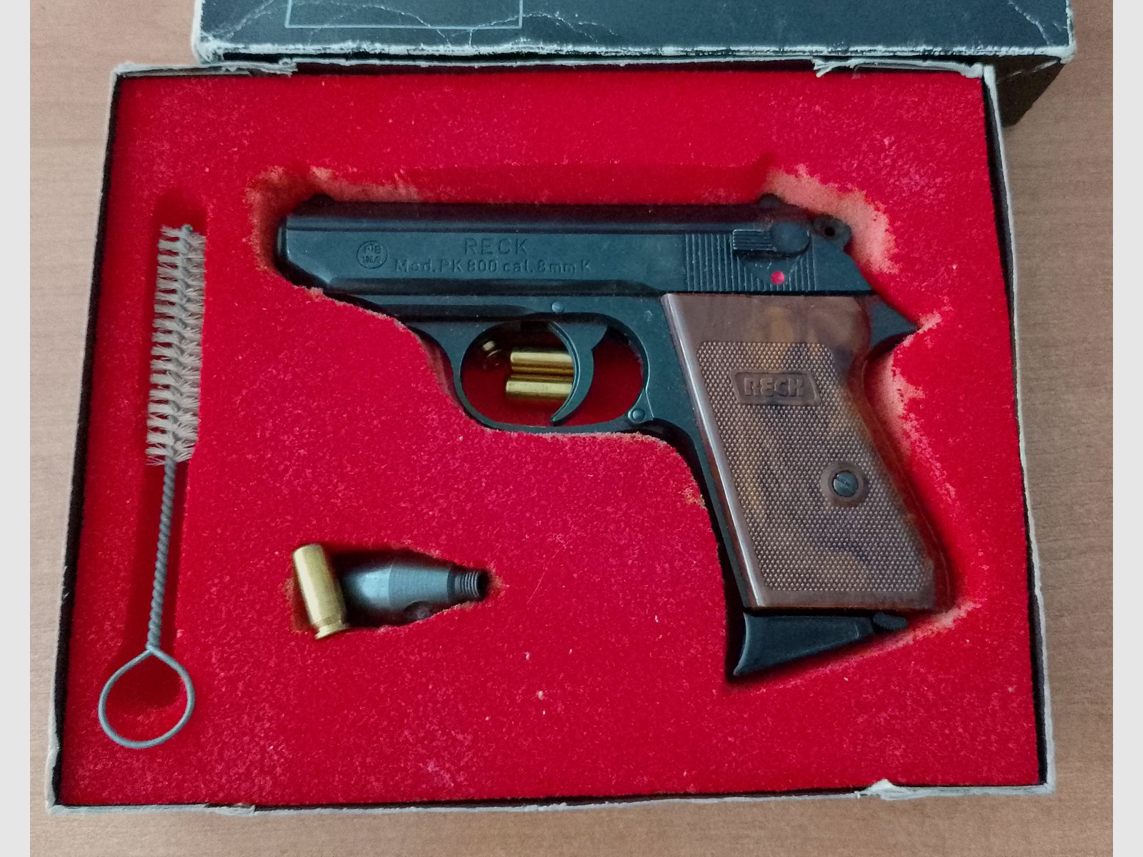 Reck PK 800 im Kal. 8 mm Knall mit Verpackung!