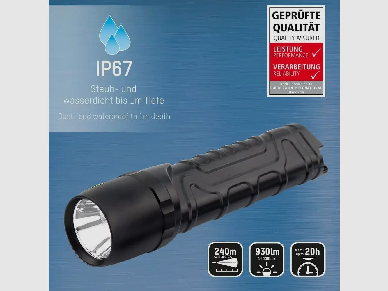 Ansmann Taschenlampe M900P