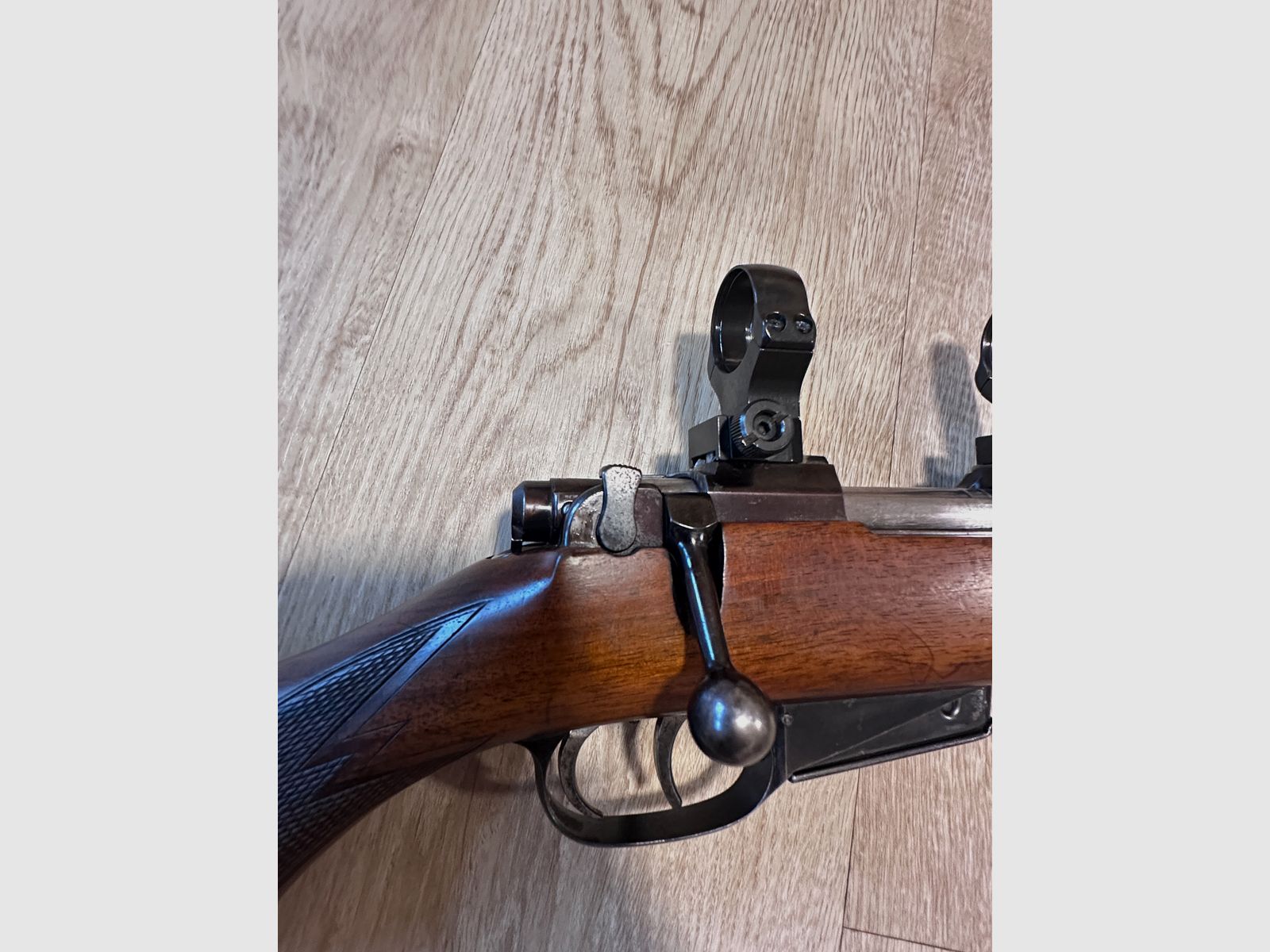 Krico Mod. 600 .222 Rem. con disparador alemán - año de fabricación 1957 - pieza de colección