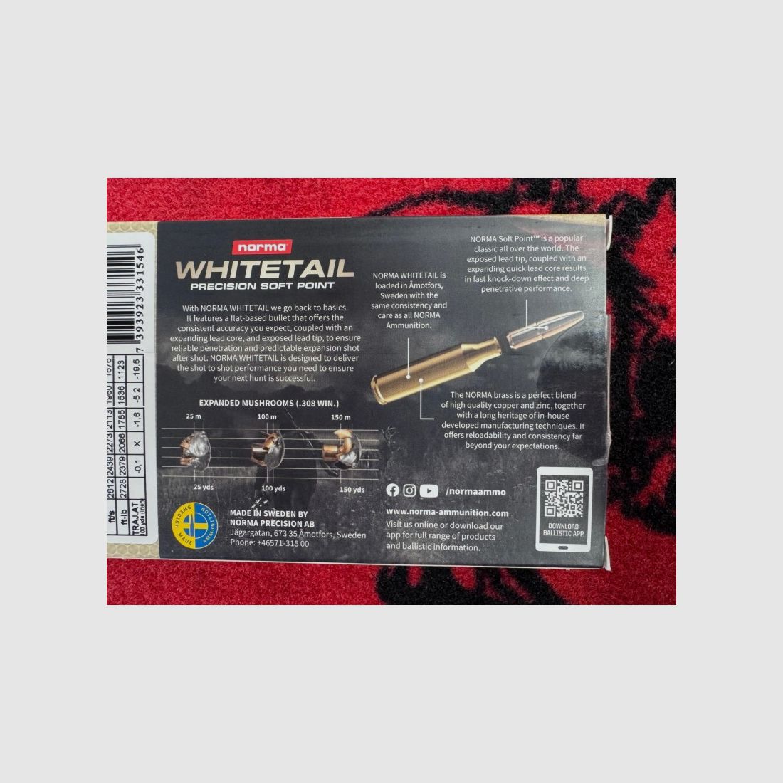 NORMA Whitetail 308 Win 180 grs (x20), zdjęcie 2 z 4