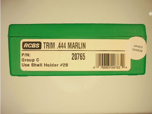TRIM DIE RCBS CALIBER 444 MARLIN