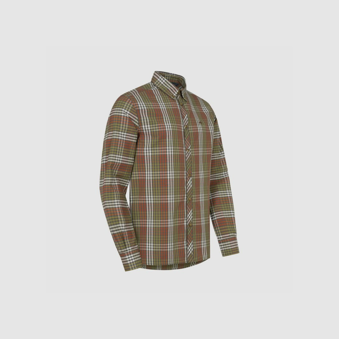 Blaser Herren Hemd Leinen Lambert Grau