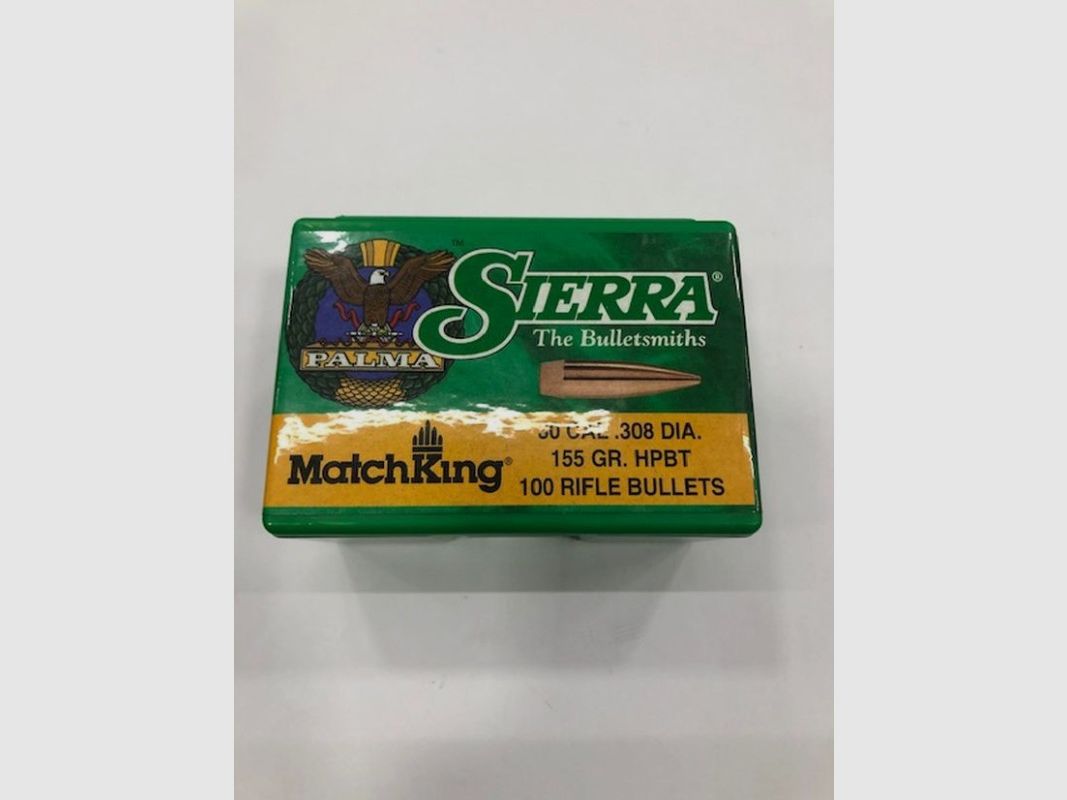 SIERRA Bullets .30 155 GR HPBT, image 2 of 2