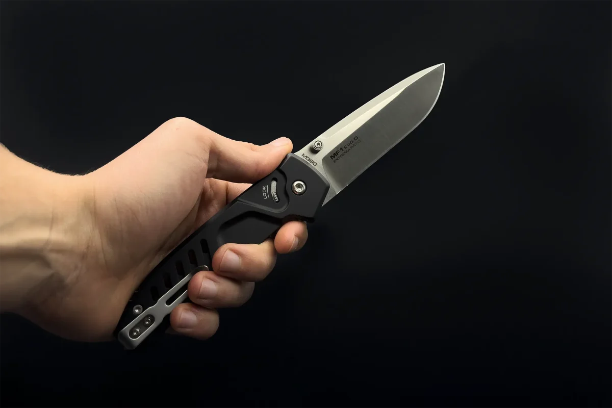 EXTREMA RATIO – MF1 EVO D CZARNY SATYNOWY, zdjęcie 1 z 6