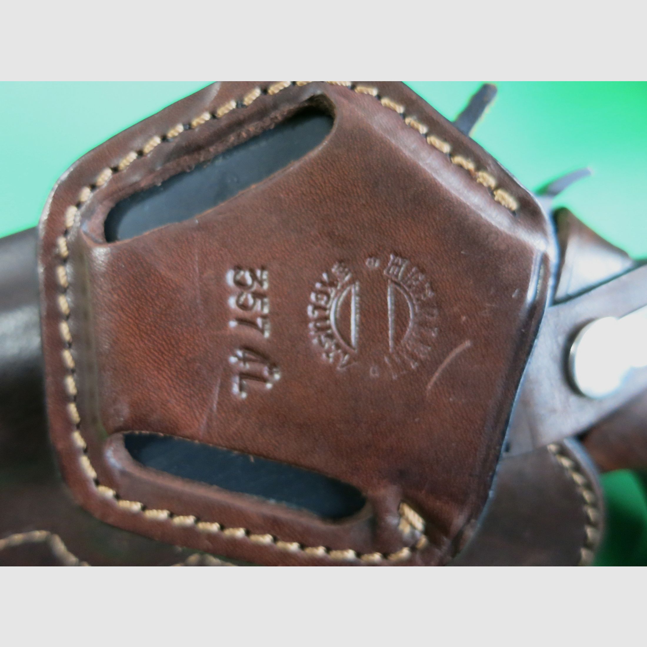 Das Beste! Heerlein Exklusiv Gürtelholster, .357 Magnum, 4", z. B. für Korth "Profi