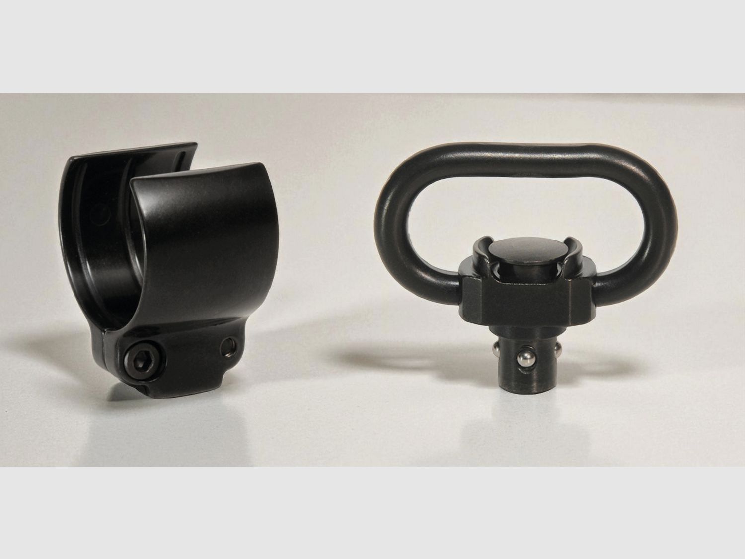 Halder supporto per cinghia + morsetto per fucile