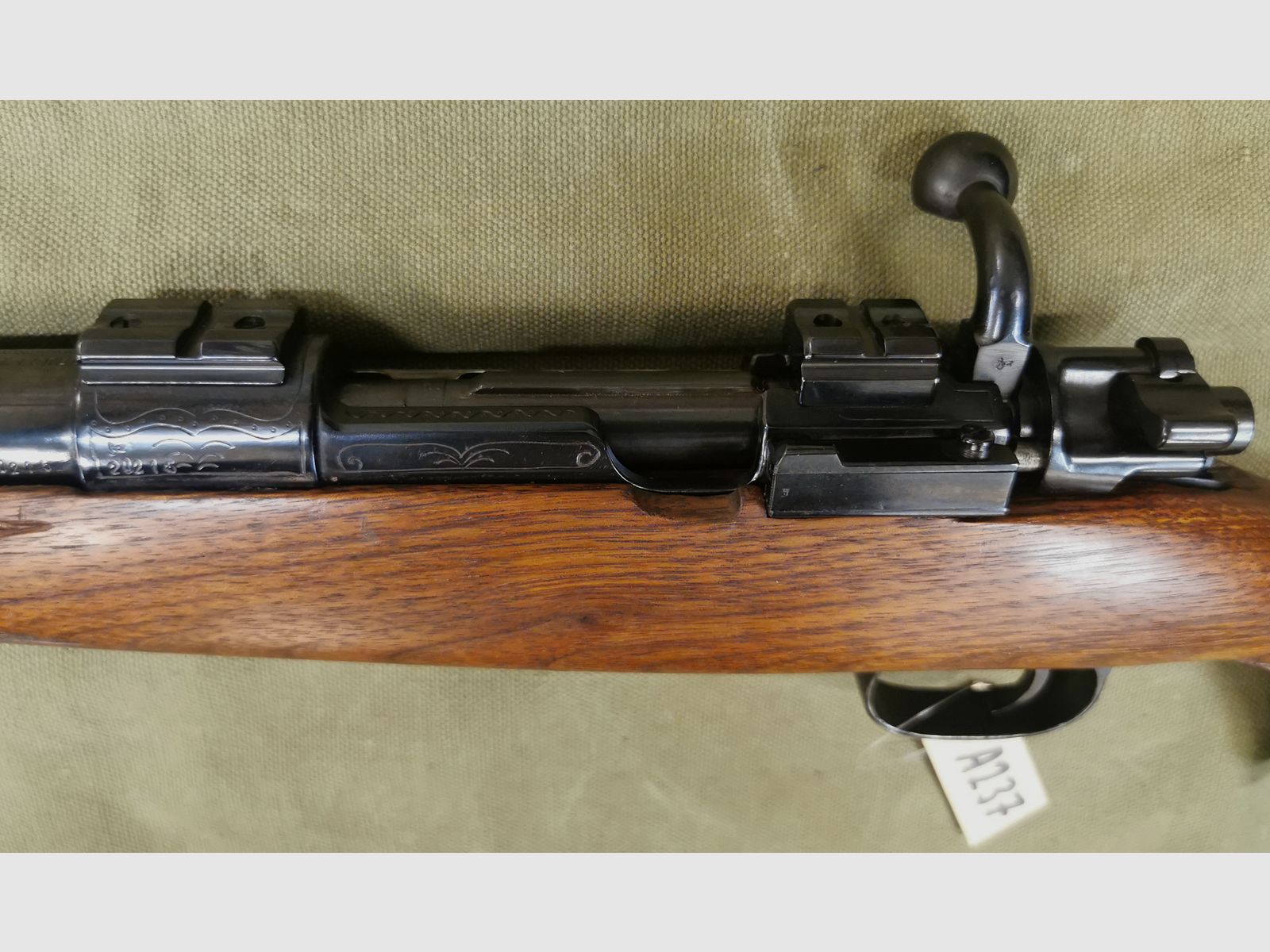 Mauser K98 con canna Match nel calibro 8,5x63 Reb