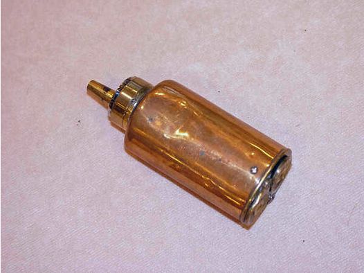 Englisch, Hersteller unbekannt Pulverflasche