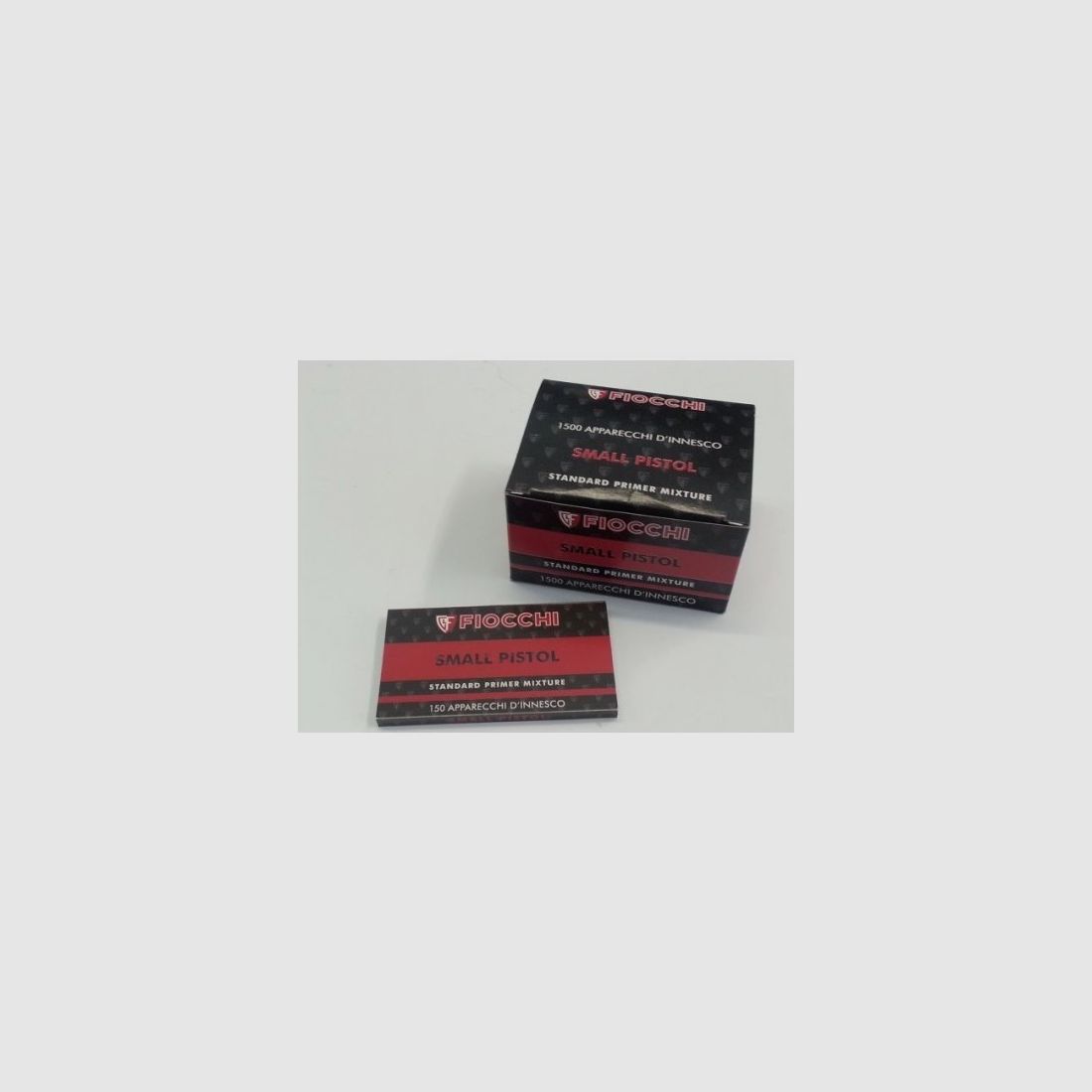 INNESCHI FIOCCHI SMALL PISTOL conf.150 pezzi, immagine 1 di 2