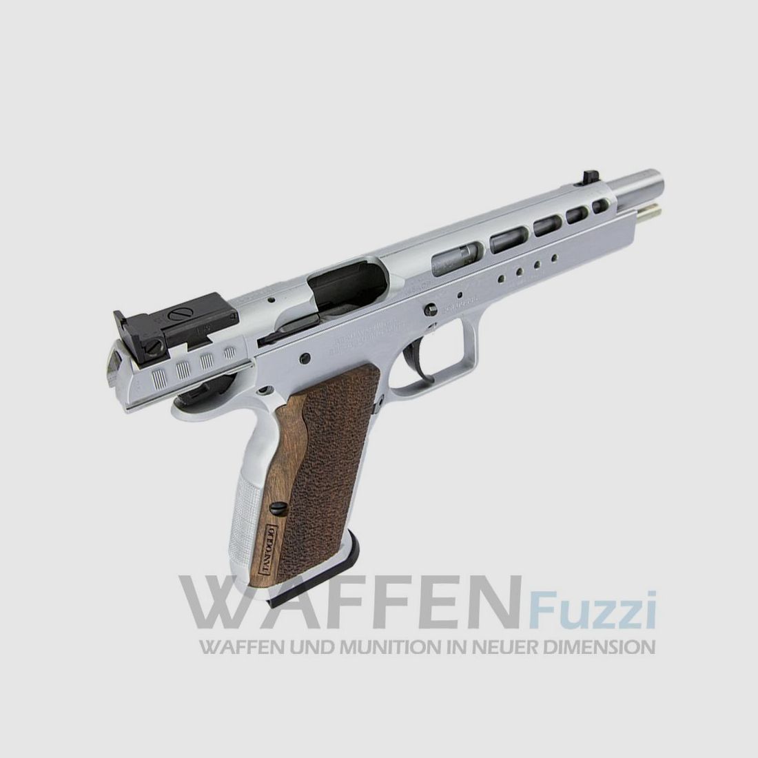 Tanfoglio T97L Gold Match 6 Zoll BDS Kaliber .45ACP inkl. 9mm Wechselsystem, billede 4 af 6