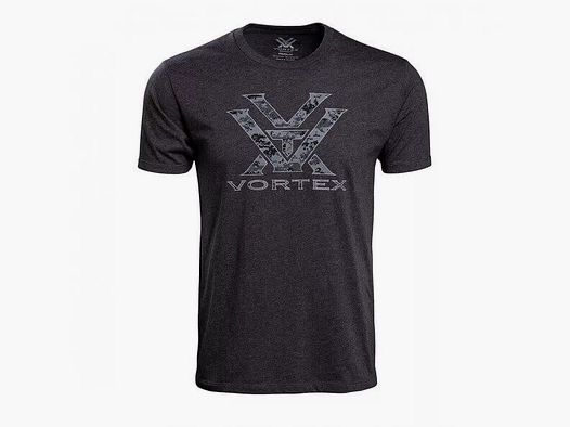 Vortex Vortex Core T-shirt Logo Camouflage Gris
