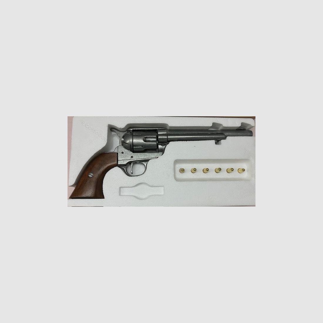 Colt Peacemaker Caliber .45, DENIX - DEKO Revolver (grau)