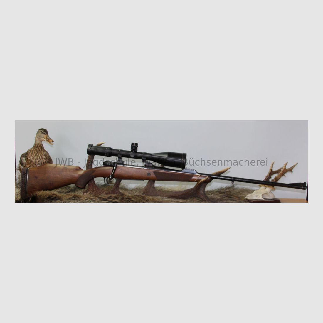 Mauser 2000 met Swarovski Habicht Nova 3-12 x 56 Abs. 8 verlicht - 9,3 x 64