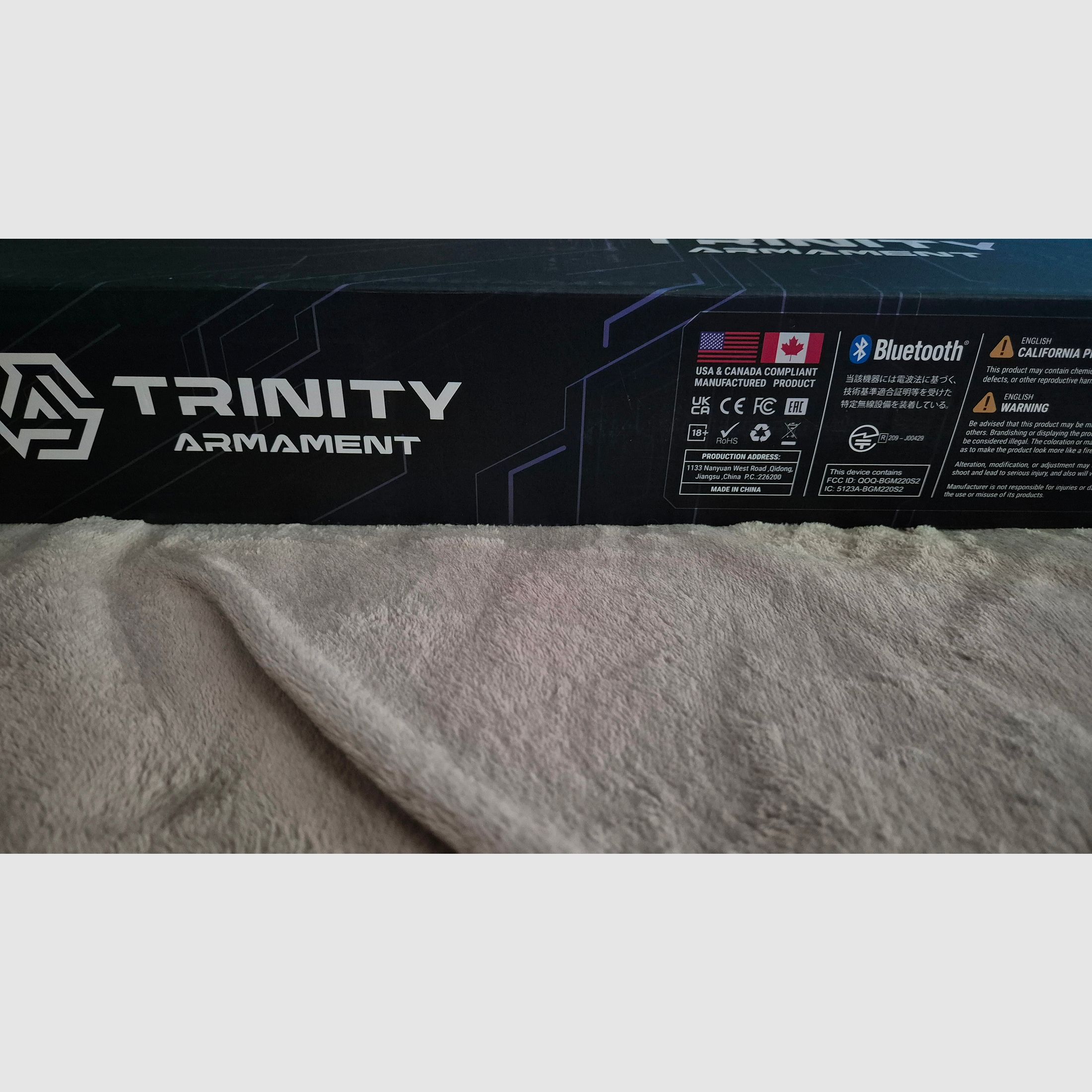 Airsoft ARCTURUS Trinity Armament Alpha Rifle 11.5" S-AEG mit GATE TITAN ll Bluetooth 