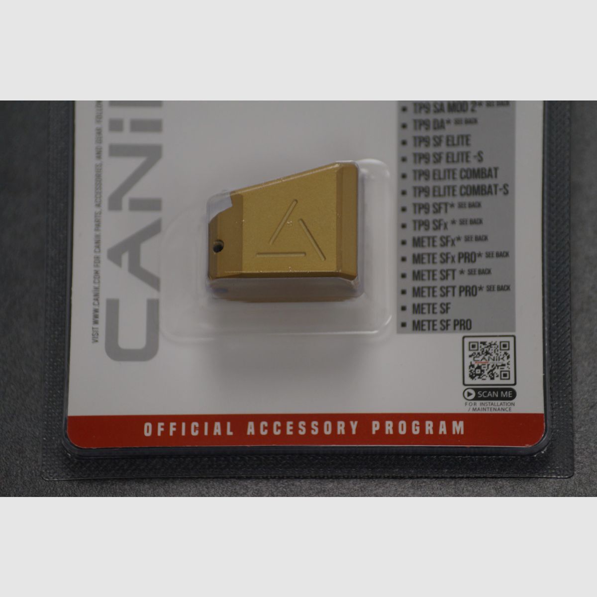 Canik Base de chargeur Or +4