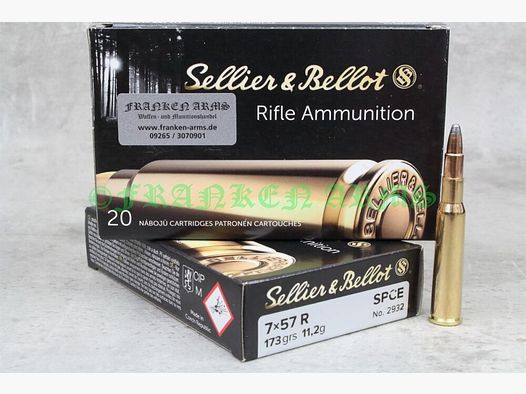 Sellier & Bellot 7x57R SPCE 173gr. 11,2g 20 sztuk