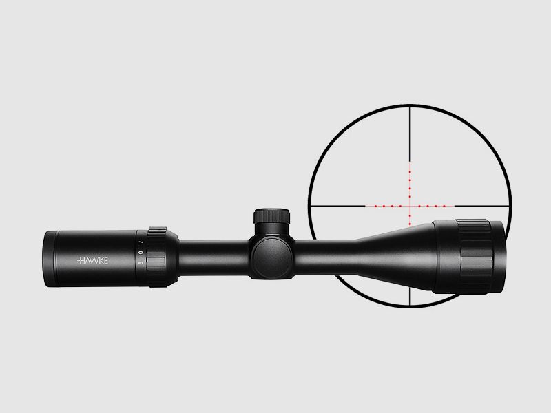 Zielfernrohr von Hawke Modell Vantage IR 1 Zoll 3-9x40 AO, Absehen Mil Dot