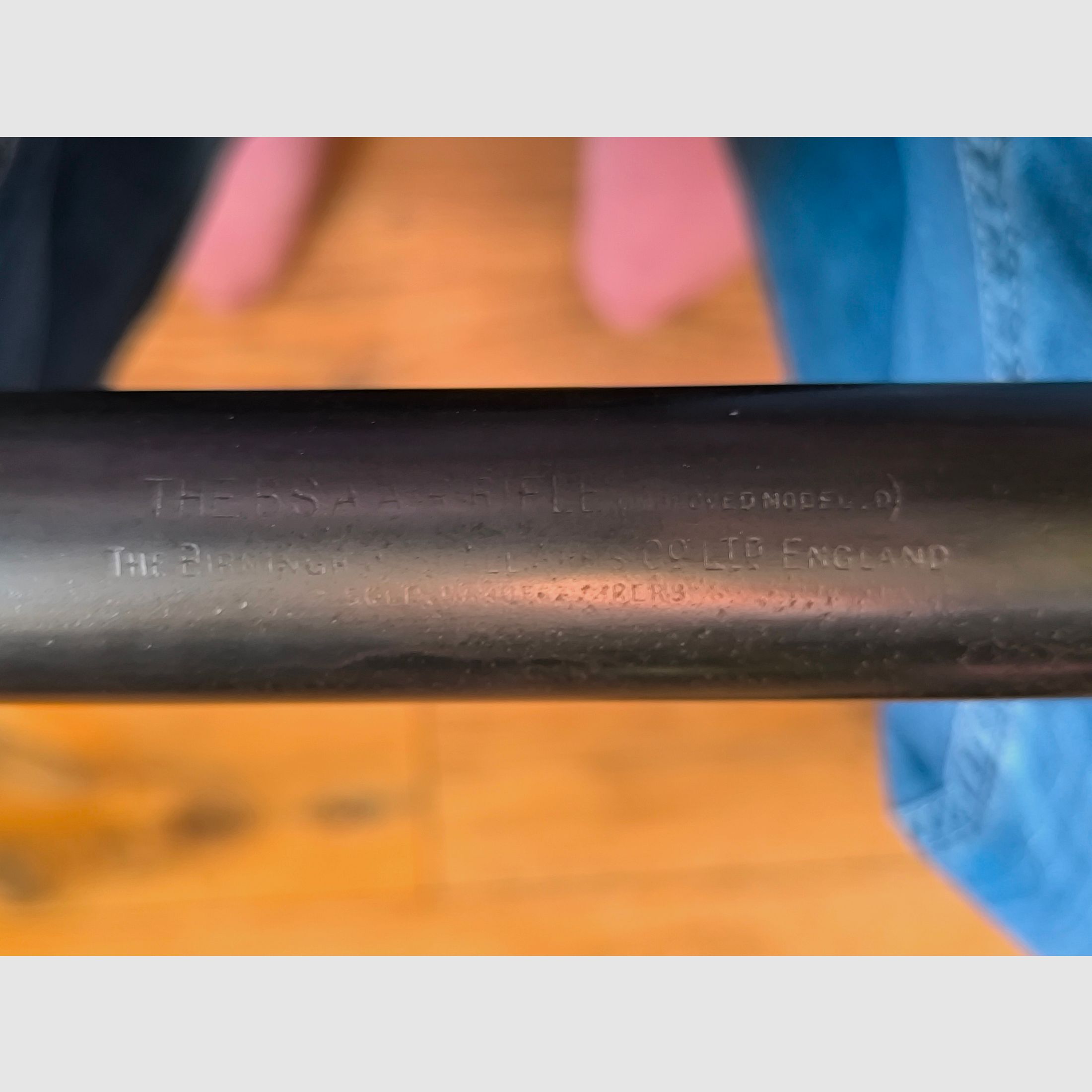 Fucile ad aria BSA storico intorno al 1900