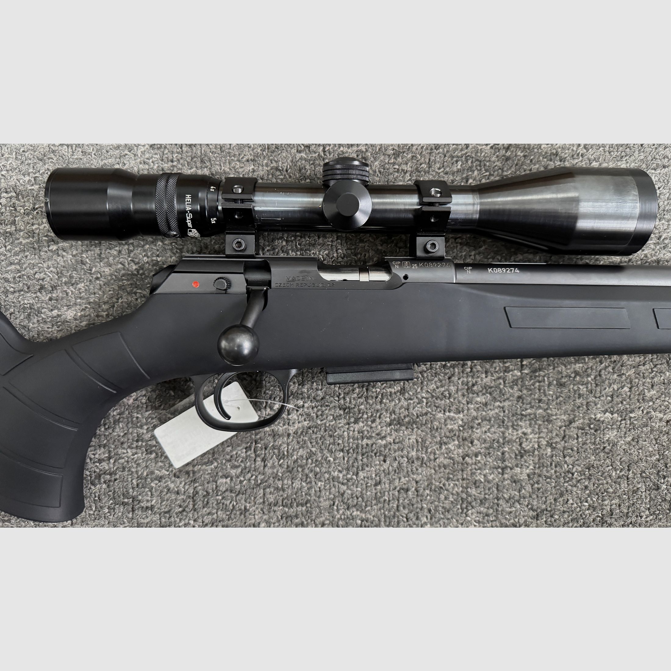 CZ 457 Synthetic .17 HMR Neuwaffe + Kahles 3-9x42 Gebraucht