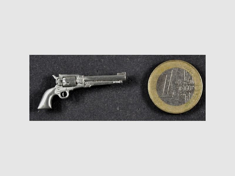 Blackhawk Revolver als Metall-Anstecker