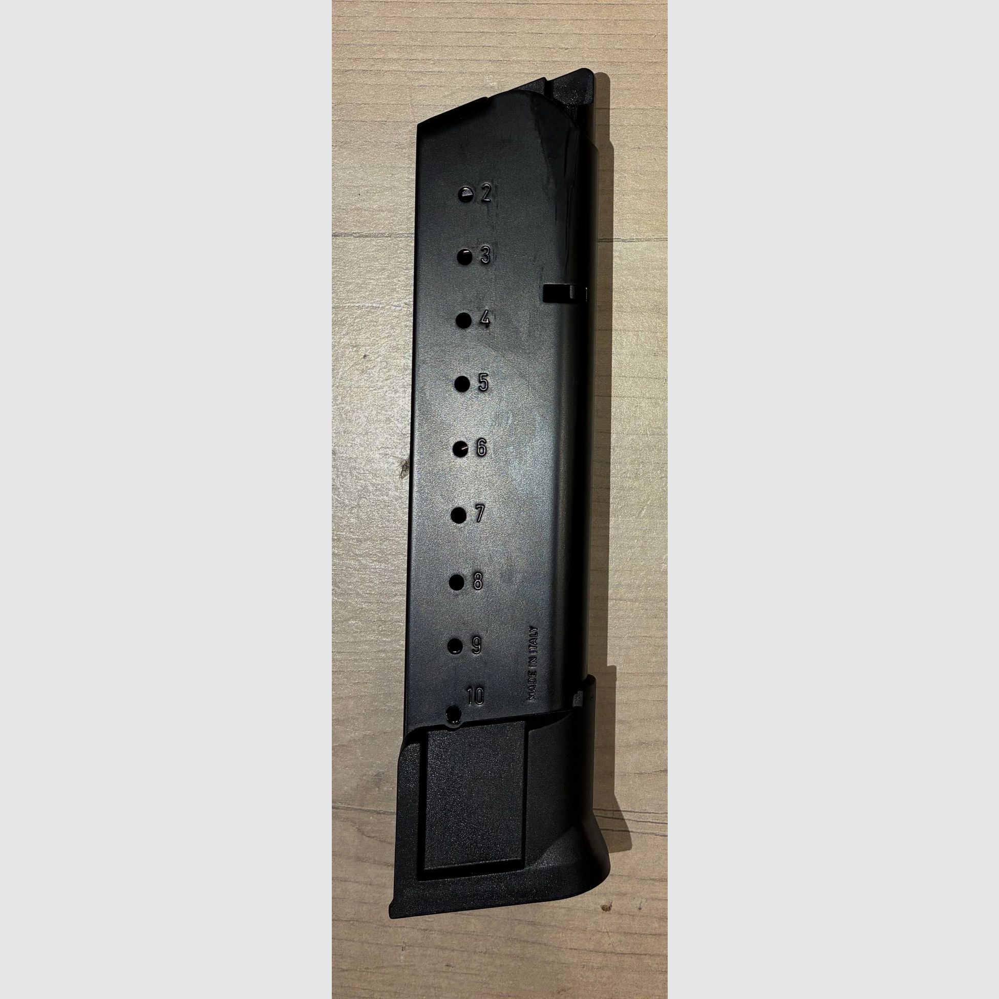 MEC-GAR MAGAZIN 1911 BRONZE 10 SCHUSS Kal.45ACP MIT VERLÄNGERUNG, Bild 3 von 3