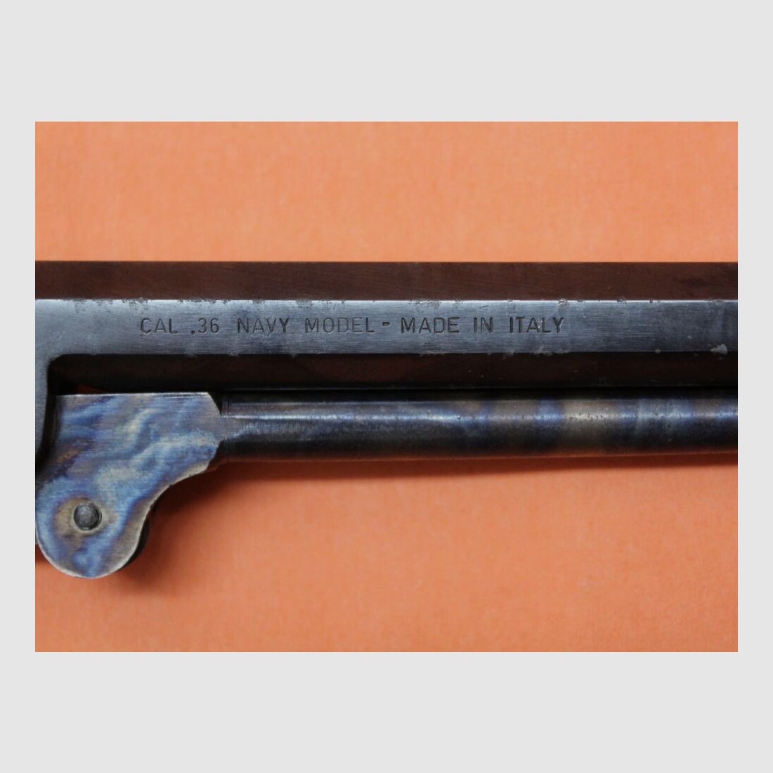 EUROARMS Perk.Revolver .36(Black Powder) EUROARMS NAVY 7,5" loop/ messingframe (voorlader)