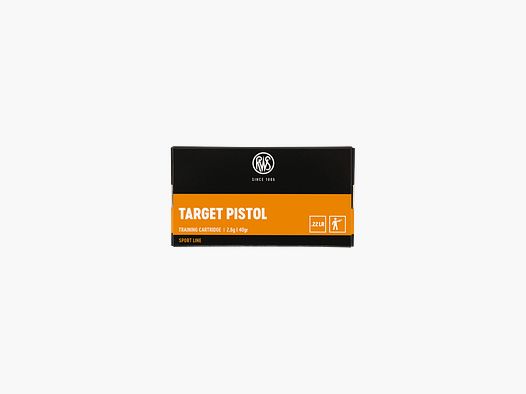 RWS TARGET PISTOLA 22LR 40GR