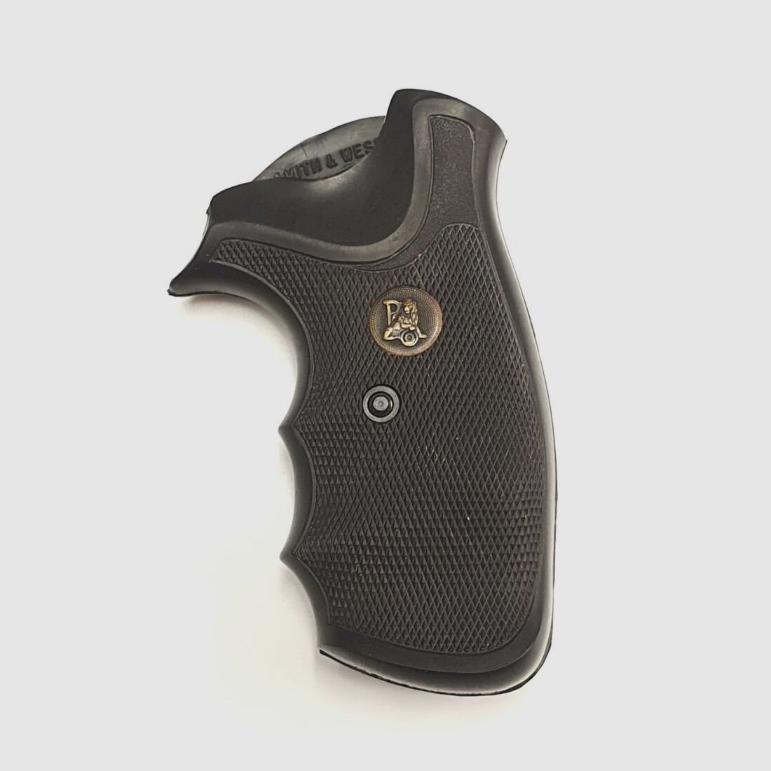 Empuñadura Pachmayr para revólver Smith & Wesson J Frame, culata redonda