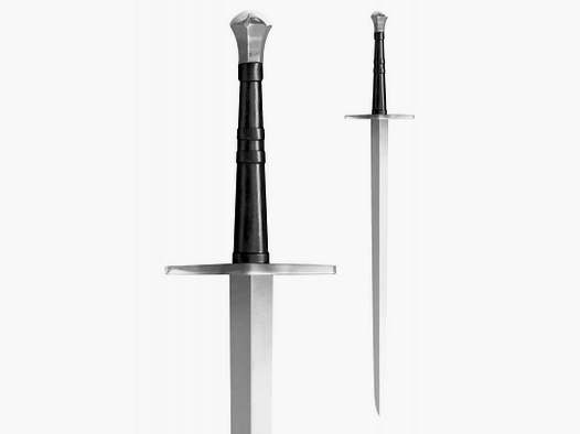 Cold Steel Anderthalbhänder, Bastardschwert mit Scheide