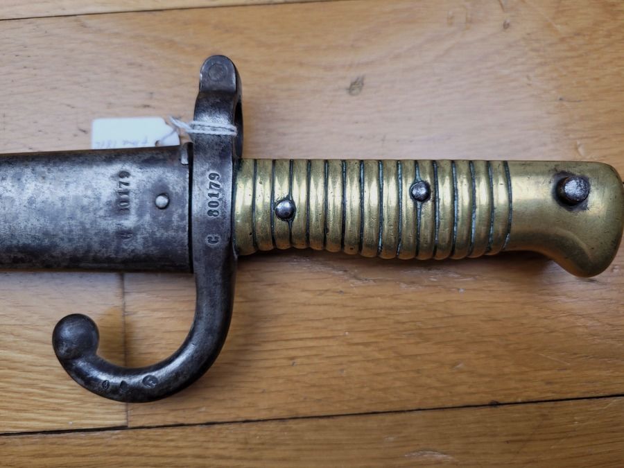 Bellissimo bayonetta Chassepot – Mre NATIONALE de Châtellerault – con numero – TBE, immagine 5 di 14