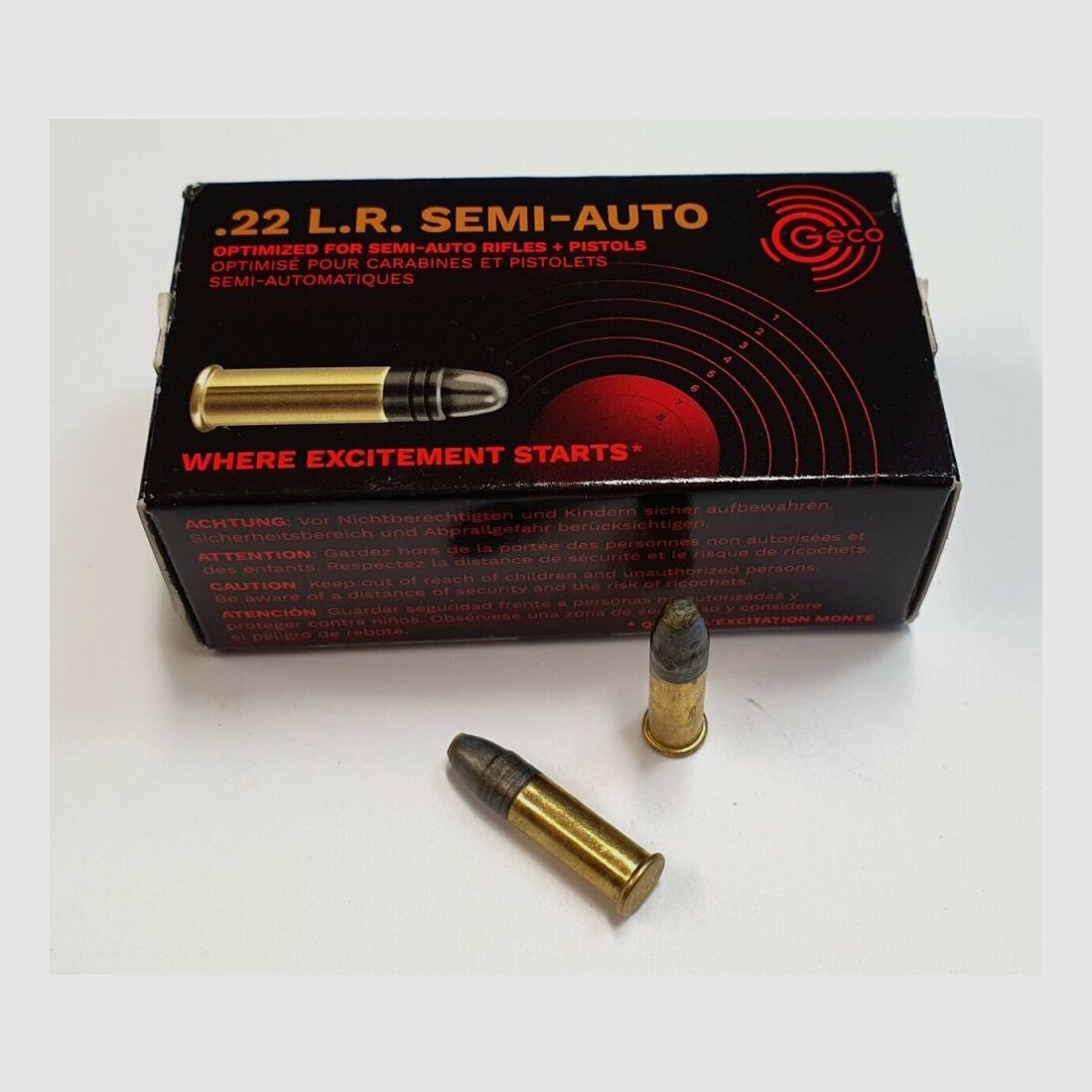 Geco Semi-Auto 2.6g/40grs. 50 rounds, image 1 of 2