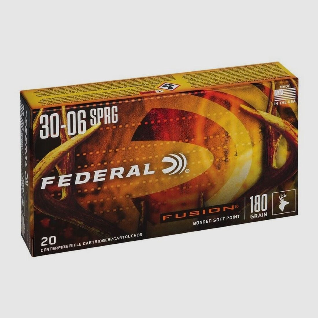 Federal Premium Ammunition Fusion BSP 180grs 20St .30-06Spring