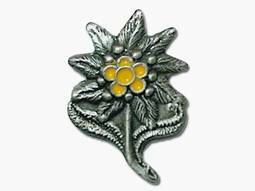ASMC ASMC Pin Mini Metall Abzeichen Edelweiß
