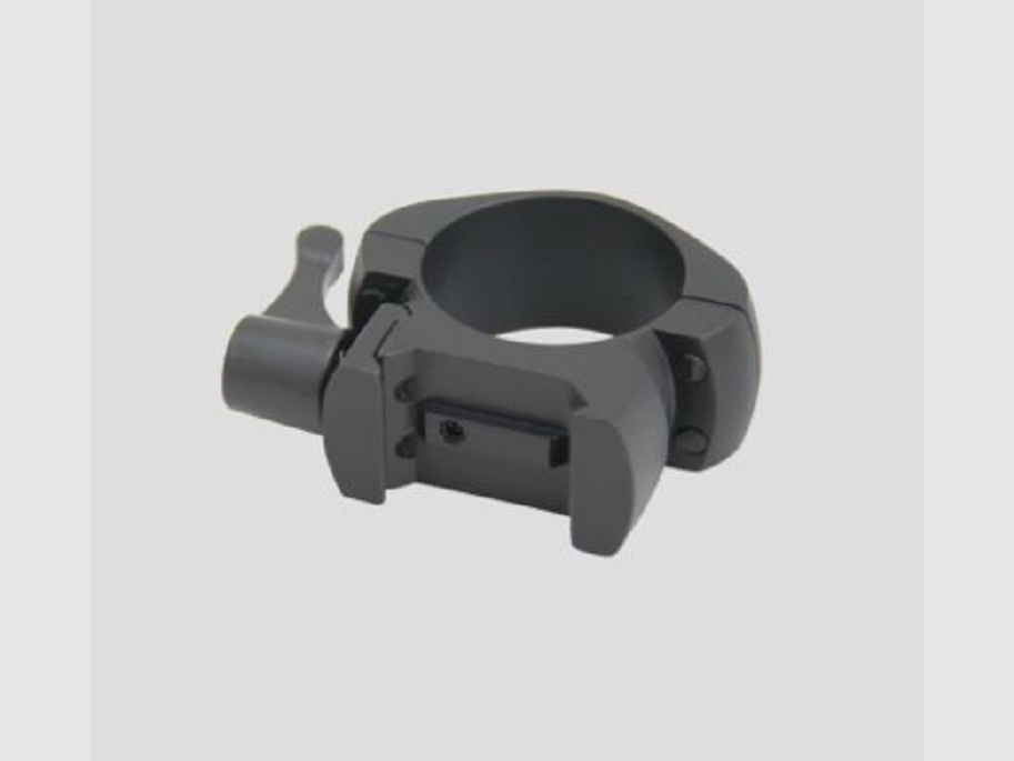 Hebel-Stahl-Zielfernrohr-Montage-Ringe für Picatinny/Weaver - Ringe: = 30,0 mm und BH 15 mm - UVP 49,00 €
