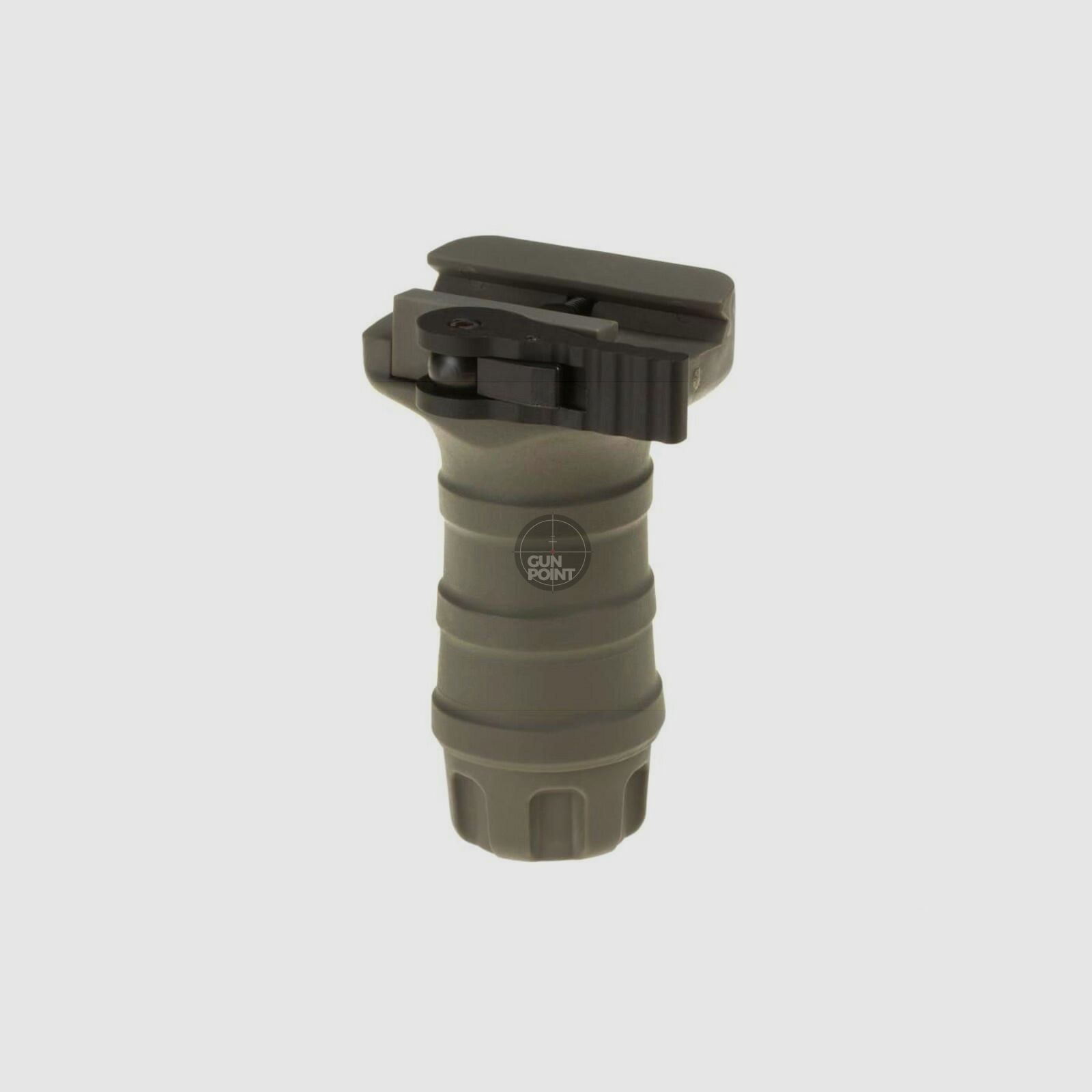 FMA Short Vertical Grip QD-Foliage Green