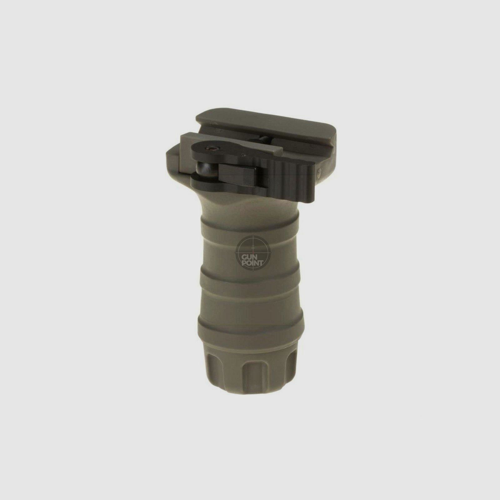 FMA Short Vertical Grip QD-Foliage Green