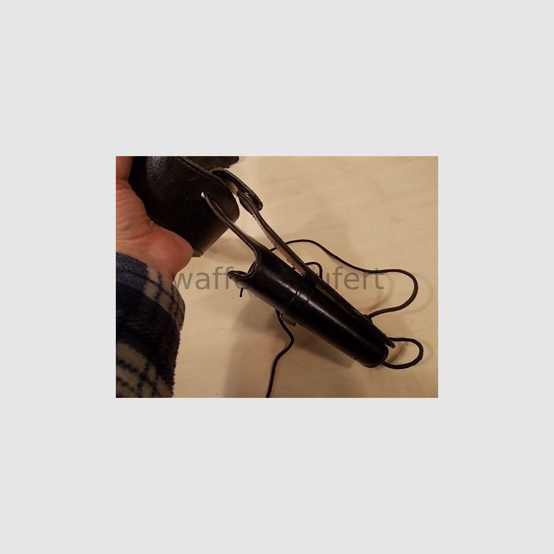Bucheimer Westerngürtel + Holster für 6" Western-Revolver